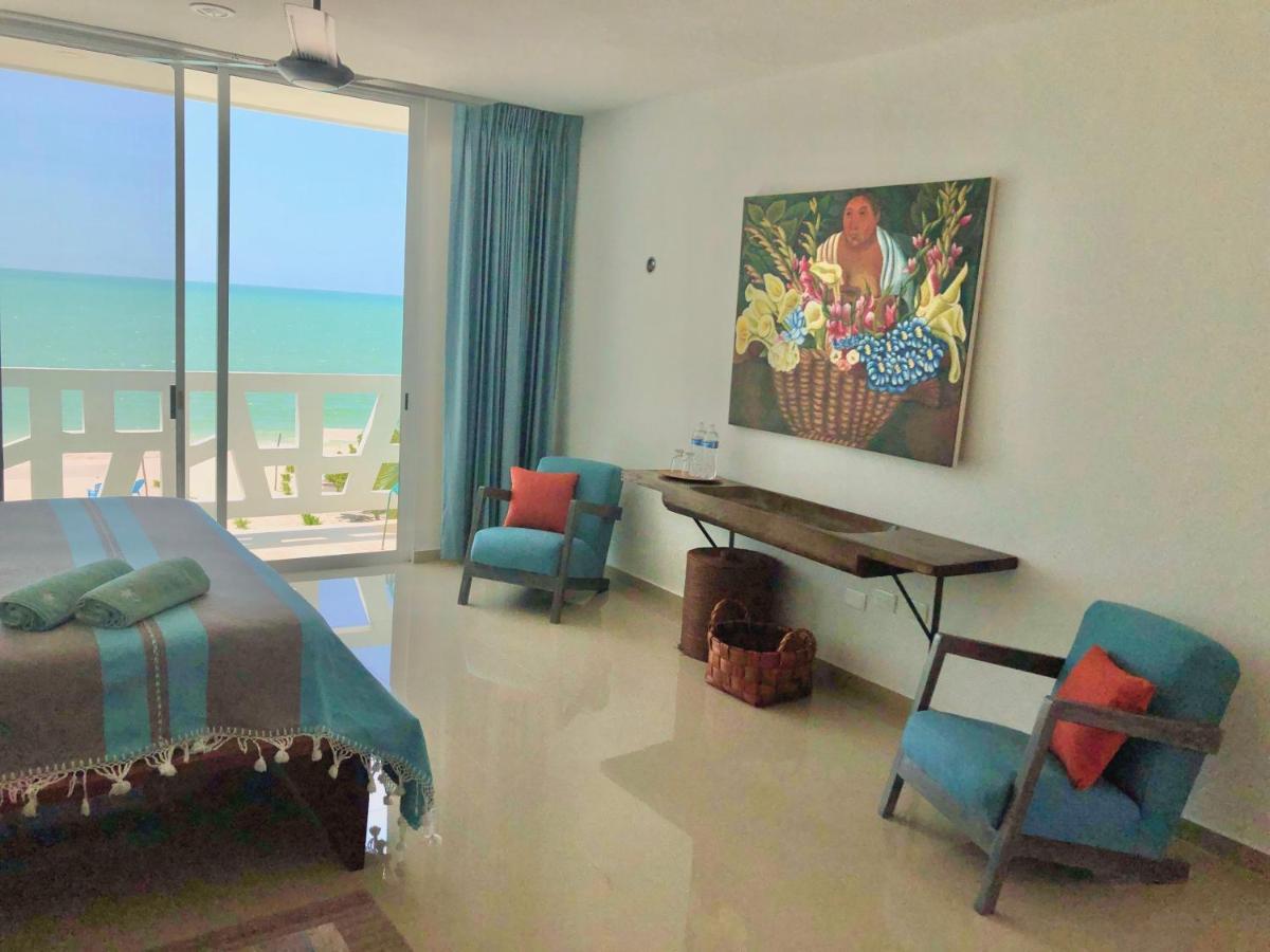 Playa 55 Beach Escape - Adults Only Guesthouse Celestun Extérieur photo
